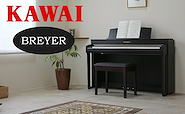 KAWAI CN39 B CON MUEBLE 3 PEDAL NEGRO C/BANQUETA