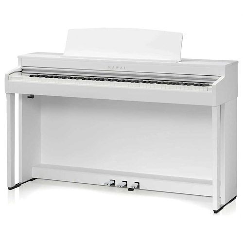 KAWAI CN301 W CON MUEBLE 3 PEDAL BLANCO C/BANQUETA