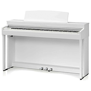 KAWAI CN301 W CON MUEBLE 3 PEDAL BLANCO C/BANQUETA
