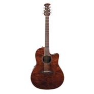 OVATION CS24P NBM CELEBRITY STANDARD EXOTIC NUTMEG BURLED