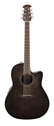 OVATION CS24P TBBY CELEBRITY STANDARD EXOTIC T.BLACK FLAM