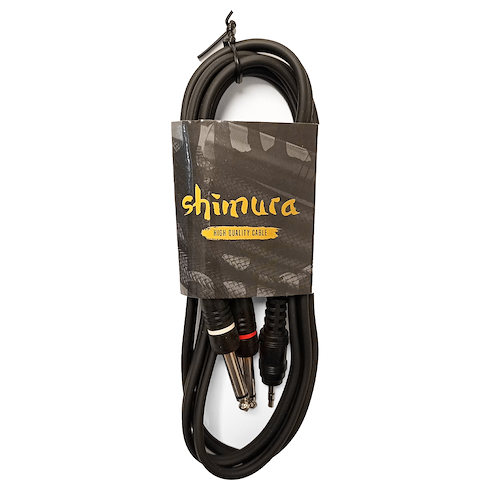 SHIMURA AUC2003-3 3 MTS 3.5MM PLUG ST-2 PLUG MONO 6.35