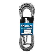 SHIMURA CGBA-3 3 MTS TEXTIL OFC PLUG ANGULAR - PLUG MONO
