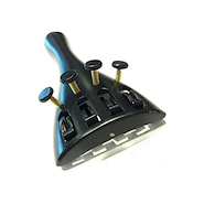 YIRELLY CVTP1 ALUMINIO NEGRO CON 4 MICROAFINADORES