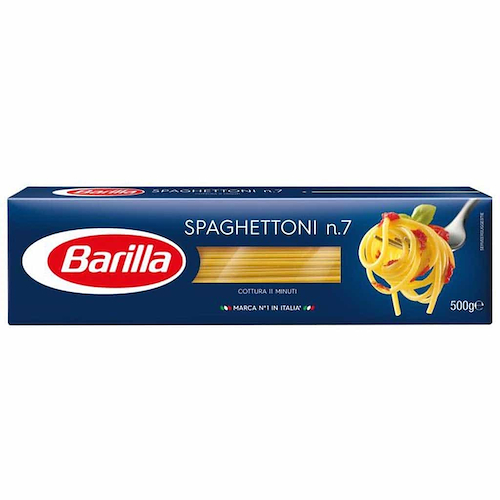 BARILLA Pastas Spaghettoni N°7 500g