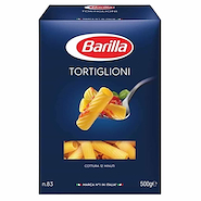 BARILLA Pastas Tortiglioni 500g - Pack X 12U