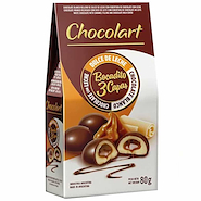 CHOCOLART Bocaditos De Chocolate Blanco Tres Capas 80g