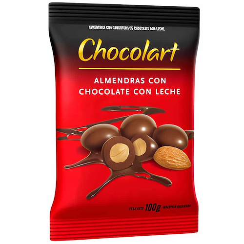 CHOCOLART Almendras Con Chocolate De Leche 100g