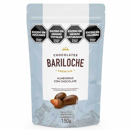 CHOCOLATES BARILOCHE Almendras Con Chocolate De Leche 150g
