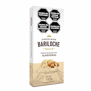 CHOCOLATES BARILOCHE Chocolate Blanco Con Almendras 100g