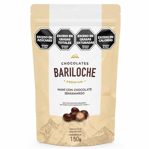 CHOCOLATES BARILOCHE Maní Con Chocolate 150g