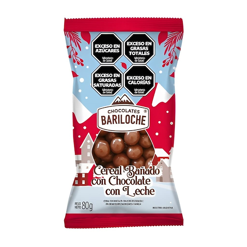 CHOCOLATES BARILOCHE Cereal Con Chocolate De Leche 80g
