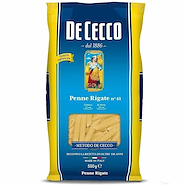 DE CECCO Pastas Penne Rigate Nº41 500g