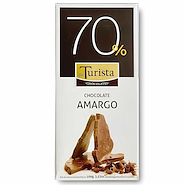 DEL TURISTA Chocolate Amargo 70% Cacao 100g