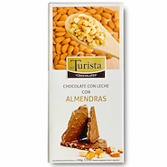 DEL TURISTA Chocolate Leche Con Almendras 100g