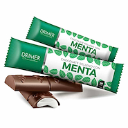 DRIMER Barrita De Chocolate Rellena Con Menta 30g