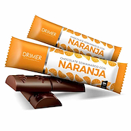 DRIMER Barrita De Chocolate Semiamargo Con Naranja 20g
