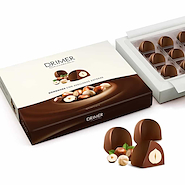 DRIMER Bombones De Chocolate Con Avellanas Enteras 120g