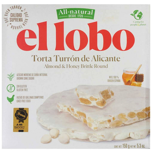 EL LOBO Torta De Turrón Alicante 150g