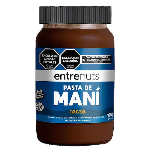 ENTRENUTS Pasta de Maní Cacao 370g