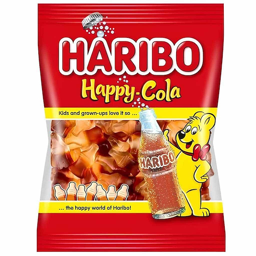 HARIBO Gomitas Happy Cola 35g