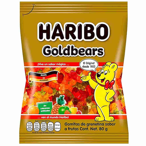 HARIBO Gomitas Goldbears 80g