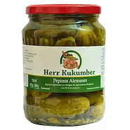 HERR KUKUMBER Pepinos Agridulces en Vinagre 720ml (360g)
