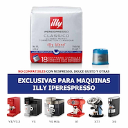 ILLY Cápsulas De Café Iperespresso Lungo 18U