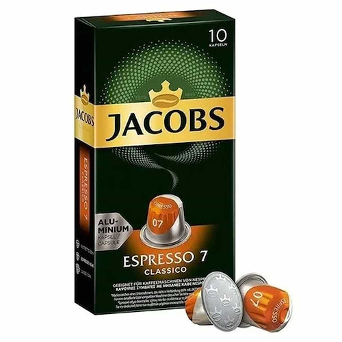 JACOBS Cápsulas De Café Espresso Clasico 10U