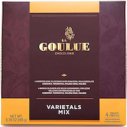 LA GOULUE CHOCOLATIER Chocolates Rellenos Con Vino Mix Varietales 188G