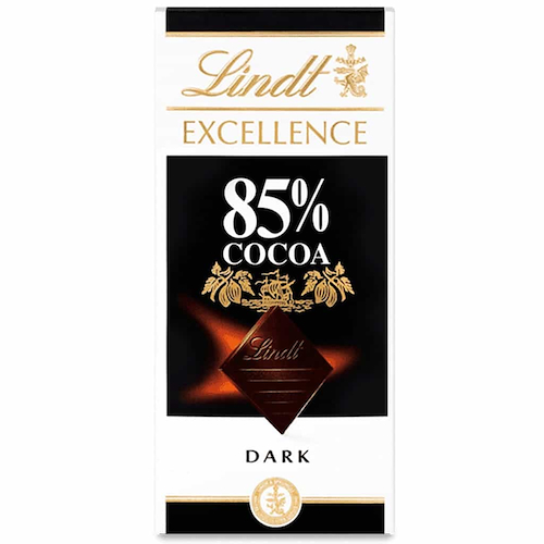 LINDT Tableta De Chocolate Amargo Excellence 85% Cacao