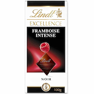 LINDT Tableta De Chocolate Amargo Excellence Frambuesa