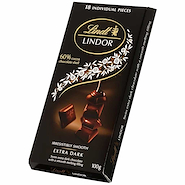 LINDT Tableta De Chocolate Lindor Singles 60% Cacao 100g