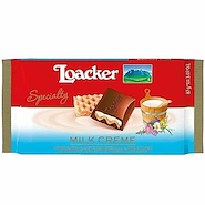 LOACKER Oblea De Chocolate Creme Milk 87G