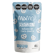 MIXME Pretzels Bañados en Chocolate Blanco 80g