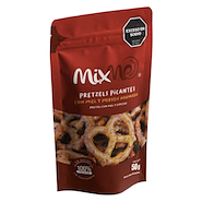 MIXME Pretzel Picantes con Miel y Merken Ahumado 50g