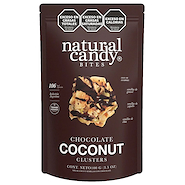 NATURAL CANDY BITES Clusters Coconut Chocolate 100g