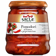 SACLÁ Conservas Tomate Al Horno Con Peperoncino 285g