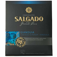 SALGADO Tableta De Chocolate Con Avellanas Gianduia 75g