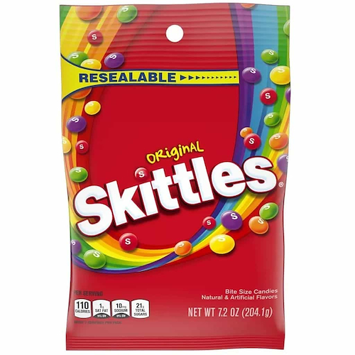 SKITTLES Caramelos Original 204g