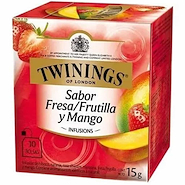 TWININGS Té Frutilla Y Mango 10U