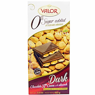 VALOR Chocolate Semiamargo 52% Cacao Con Almendras 150g