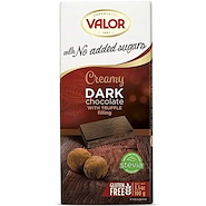 VALOR Chocolate Semiamargo 52% Cacao Con Trufa 100g