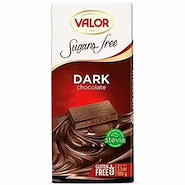 VALOR Chocolate Semiamargo Sin Azúcar 52% Cacao 100g