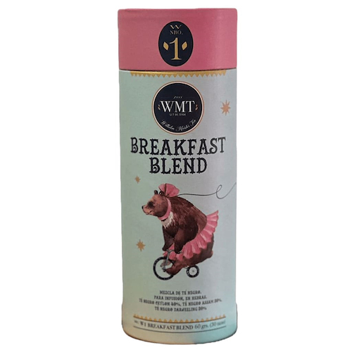 WILHELM MEISTER TEA Té Hebras Breakfast Blend 60g