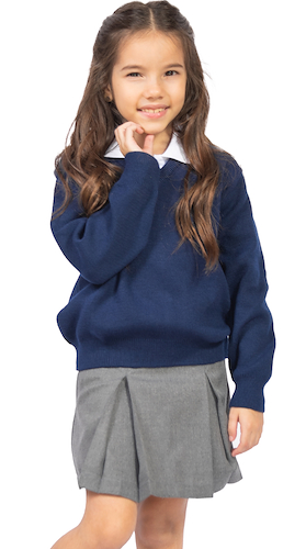 Pulover escote en V UNISEX Economico INFANTIL