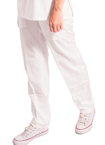 Pantalon de Gabardina Recto NO Inflamable