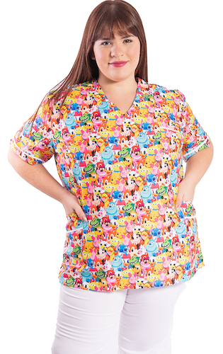 Ambo de Chaqueta Estampada y Pantalon Spandex T. Especial Mundo Disney