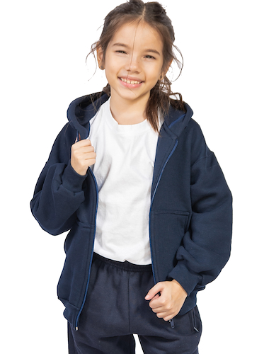 Campera Deportiva con Cierre Capucha INFANTIL