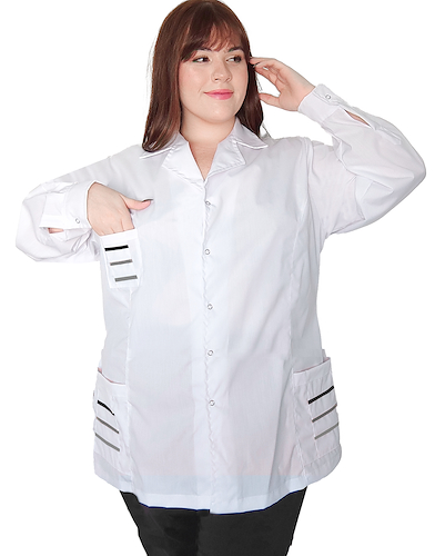 Chaqueta de Arciel Entallada Manga Larga Christian LARGA